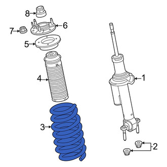 Ford OE - Front Coil Spring