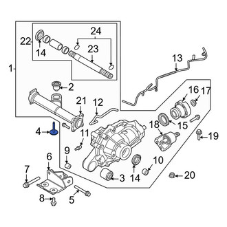 Ford OE - Upper Differential Carrier Bolt