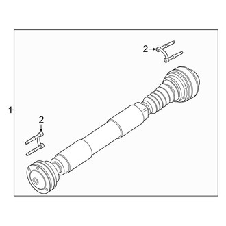 Ford OE - Front Suspension - Drive Shaft