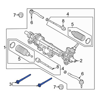 Ford OE - Rack and Pinion Bolt