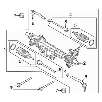 Ford OE - Steering Gear & Linkage