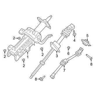 Ford OE - Steering Column Assembly