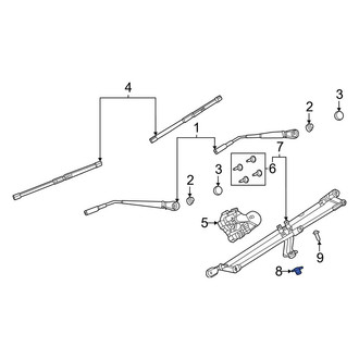 Ford OE - Window Regulator Nut