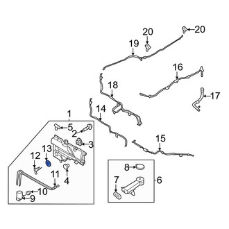 Ford OE - Washer Fluid Level Sensor Seal