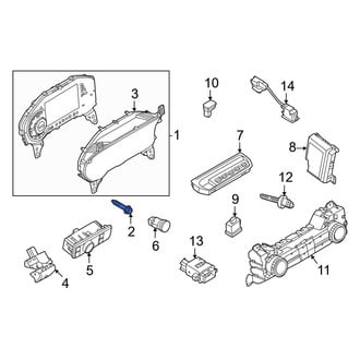 Ford OE - Instrument Cluster Screw
