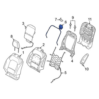Ford OE - Front Right Seat Flex Cable
