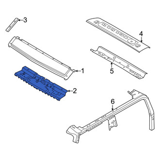 Ford OE - Front Roof Header Panel