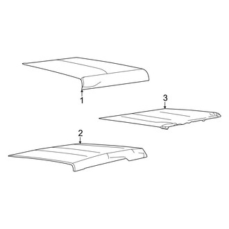 Ford OE - Roof - Removable Soft Top (Accessory), (2 Doors)