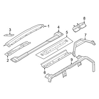 Ford OE - Roof & Components (4 Doors)