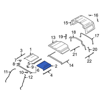 Ford OE - Front Left Roof Panel