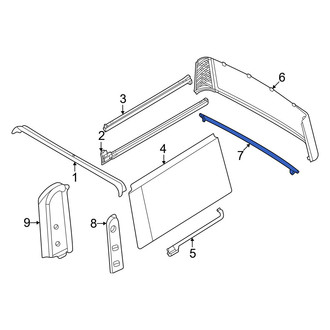 Ford OE - Back Glass Gasket