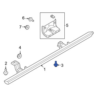 Ford OE - Rear Running Board Bolt
