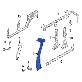 Ford OE - Right Inner Body A-Pillar