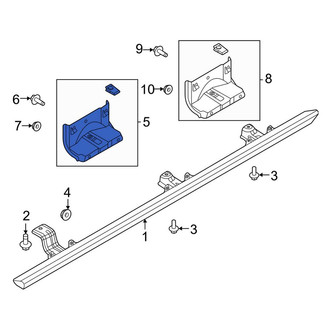 Ford OE - Front Right Running Board Mounting Bracket