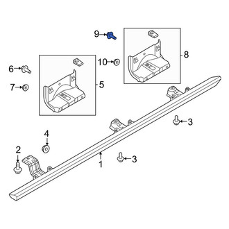 Ford OE - Rear Running Board Bolt