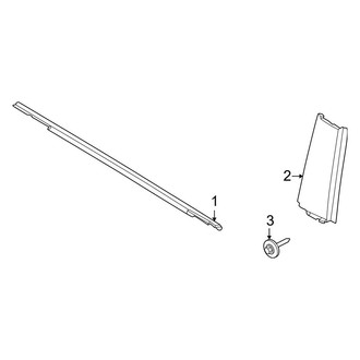 Ford OE - Door - Exterior Trim (2 Doors)