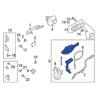 Ford OE - Rear Door Latch Assembly