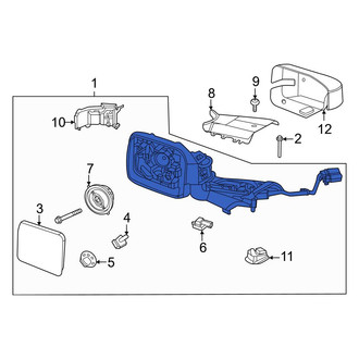 Ford OE - Front Right Door Mirror