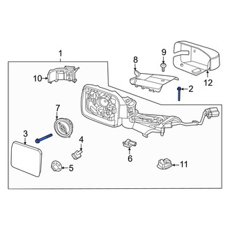 Ford OE - Door Mirror Screw