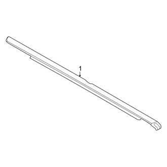 Ford OE - Rear Door - Exterior Trim (4 Doors)