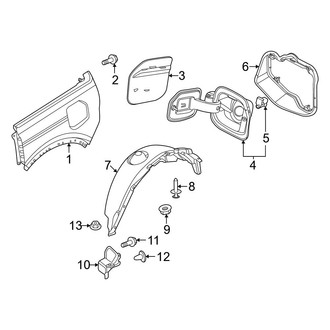 Ford OE - Quarter Panel & Components (Raptor)