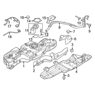 Ford OE - Fuel System Components (2 Doors)