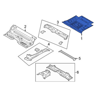 Ford OE - Rear Floor Pan