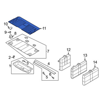 Ford OE - Rear Cargo Cover