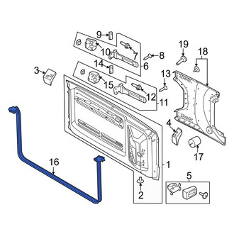Ford OE - Rear Door Seal