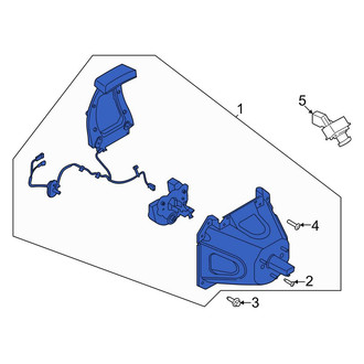 Ford OE - Rear Spare Tire Carrier