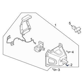 Ford OE - Spare Tire Carrier Bolt