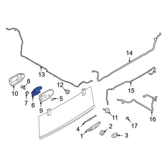 Ford OE - Rear Wiper Motor