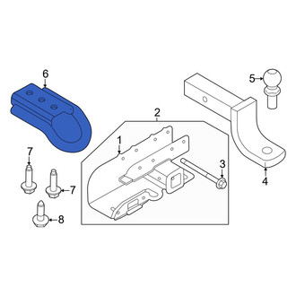 Ford OE - Rear Tow Hook