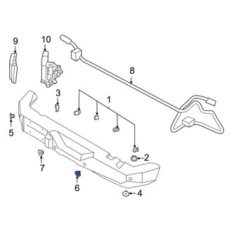 Ford OE - Right Inner Parking Aid Sensor Retaining Ring