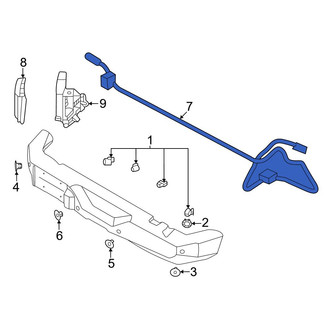 Ford OE - Rear Parking Aid System Wiring Harness