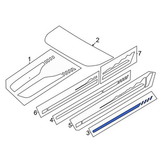 Ford OE - Front Left Door Decal