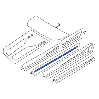 Ford OE - Front Left Door Decal