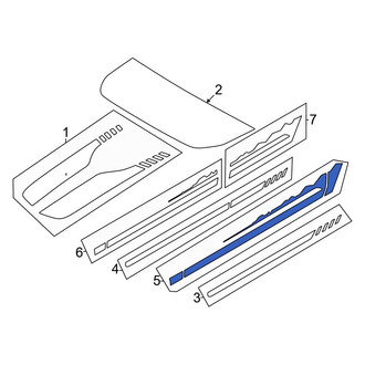 Ford OE - Front Left Door Decal