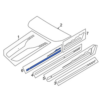 Ford OE - Front Right Door Decal