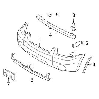 Ford OE - Front Bumper - Bumper & Components (Hybrid)