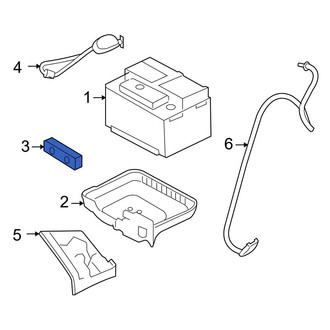 Ford OE - Battery Hold Down