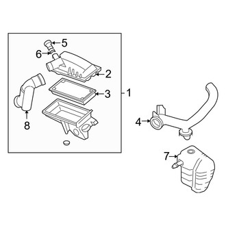 Ford OE - Engine / Transaxle - Air Intake (Hybrid)