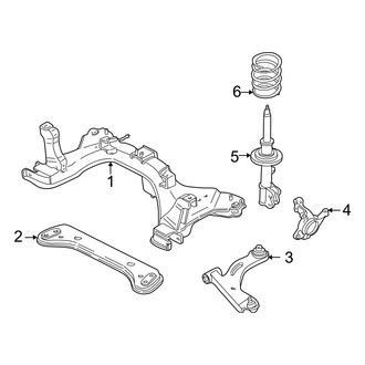 Ford OE - Front Suspension - Suspension Components