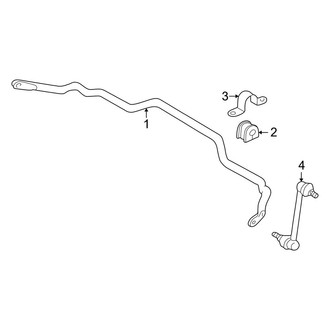 Ford OE - Front Suspension - Stabilizer Bar & Components (FULL HYBRID EV-GAS (FHEV))