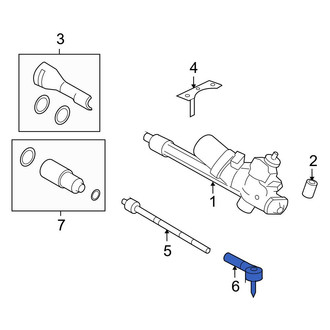 Ford OE - Outer Steering Tie Rod End