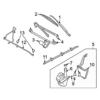 Ford OE - Windshield - Wiper & Washer Components