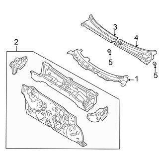 Ford OE - Cowl (FULL HYBRID EV-GAS (FHEV))