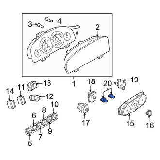 Ford OE - HVAC Temperature Control Bulb