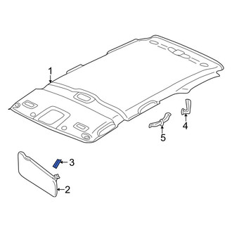 Ford OE - Sun Visor Clip