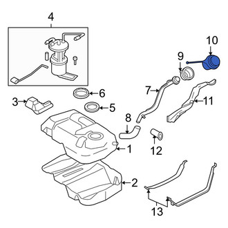 Ford OE - Fuel Tank Cap